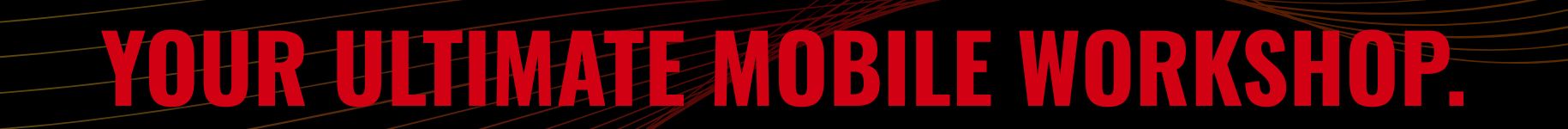 Qbrick banner, your ultimate mobile workshop